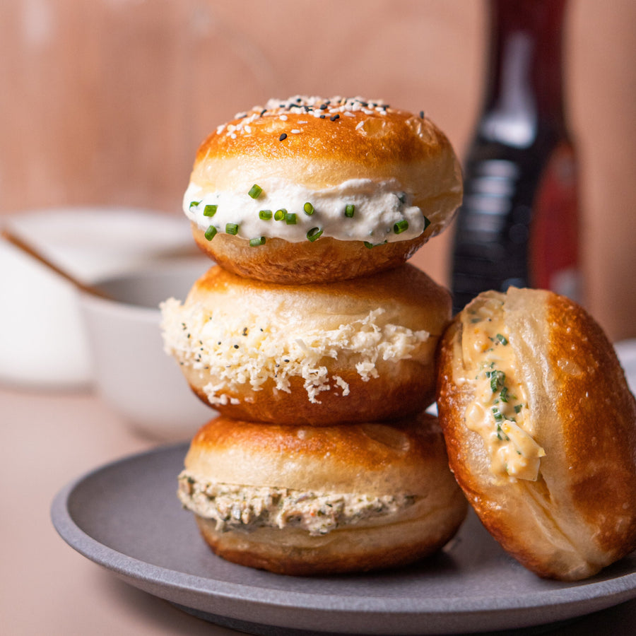 Savoury Series: Box of 4 (Sourdough Bombos)